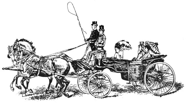 Horse-drawn coach