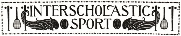 INTERSCHOLASTIC SPORTS