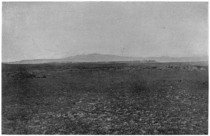 Plate III. DISTANT VIEW OF SAN MATEO MOUNTAIN (TS�TSĬL), NEW MEXICO.54
