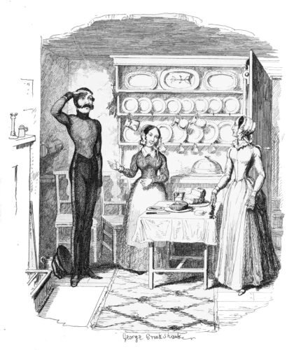 George Cruikshank

“It’s my Cousin M’am!”