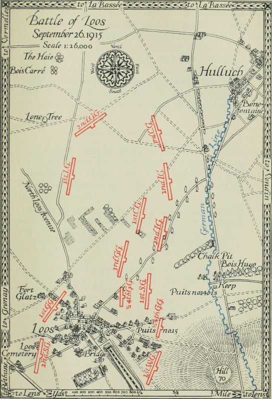 Battle of Loos. September 26, 1915.