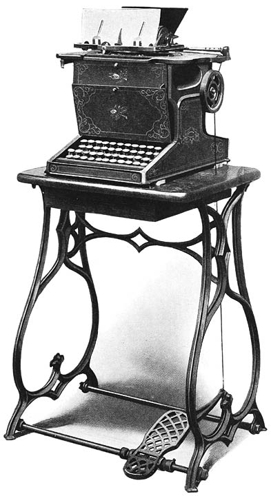 THE FIRST COMMERCIAL TYPEWRITER