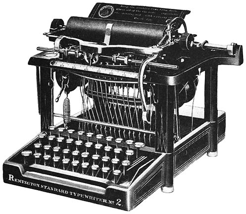 The First Shift-Key Typewriter—1878