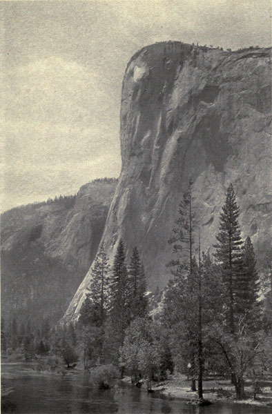 A Yosemite Cañon
Cliff (El Capitan)