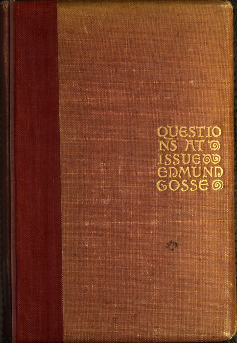 The Project Gutenberg eBook of Questions at Issue, by Edmund Gosse pic