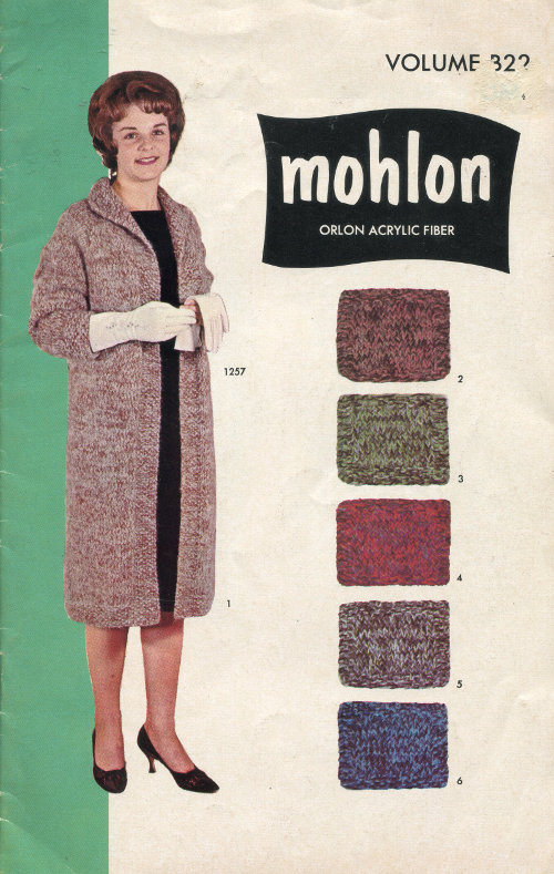 Volume 322: Easy to Make Fashions from Rochelle’s Mohlon Orlon Acrylic Fiber