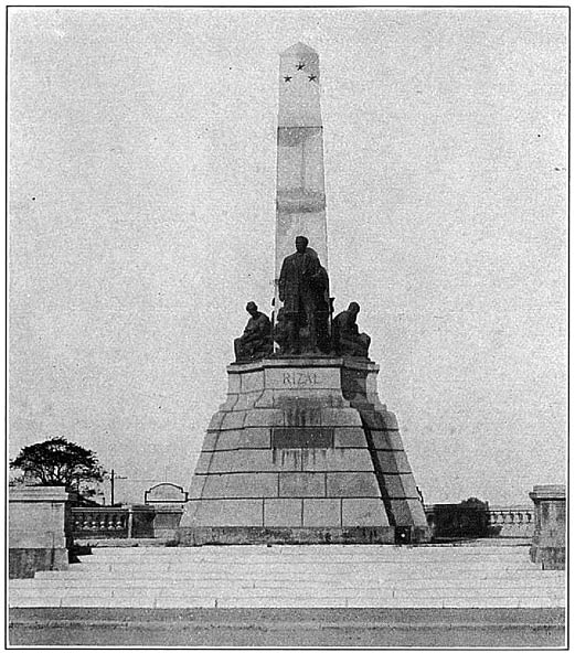 The Rizal Monument, at the Luneta, Manila