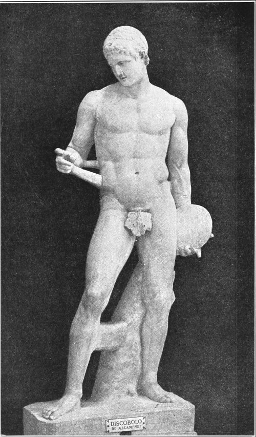 Statue of the Standing Diskobolos