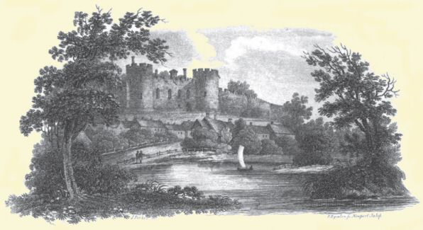 Shrewsbury Castle from river