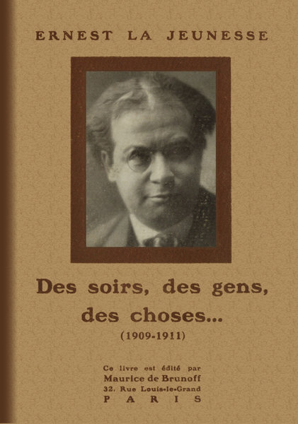 The Project Gutenberg Ebook Of Des Soirs Des Gens Des Choses By Ernest La Jeunesse