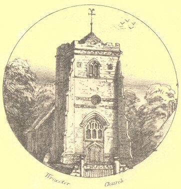 Plate 2: Wroxeter Church, Shropshire (Vignette)