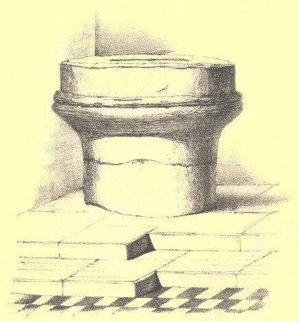 Plate 7: Ancient Stone Font in Wroxeter Church