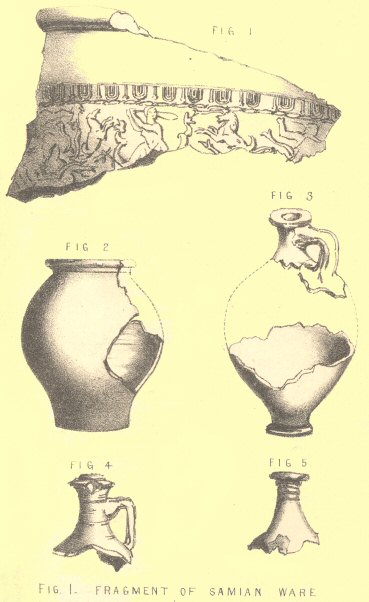Plate 9: Samian, Upchurch, and Romano-Salopian Pottery