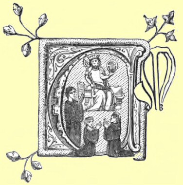 Initial Letter of a Charter from Edw. III. to the Austin’s
Friars