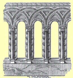 Stone Railing, Abbey Church