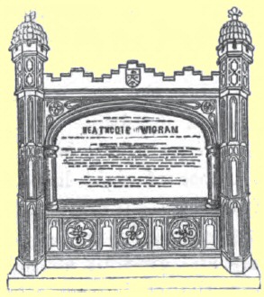 Monument to Master Wigram
