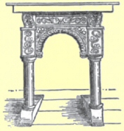 Bible Stand in the Chapel