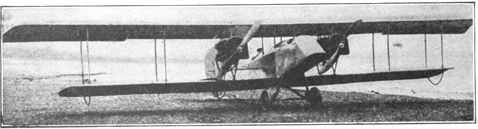 Fig. 4. Curtiss Twin Motor Biplane-Type JN.