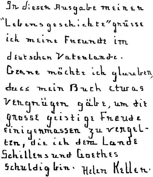 The Project Gutenberg eBook of Die Geschichte meines Lebens, by Helen  Keller.