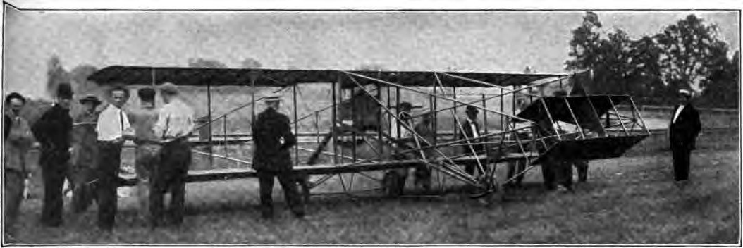 Fig. 19. Curtiss Biplane Ready for Flight