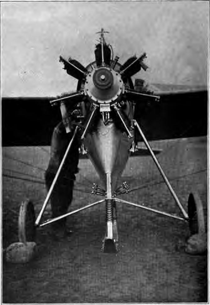 VIEW OF THE R. E. P. MOTOR AND LANDING GEAR