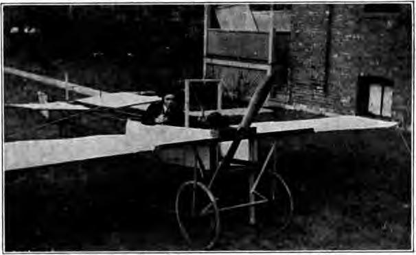 Fig. 52. What an Amateur Aviator Can Do in Building an Aeroplane