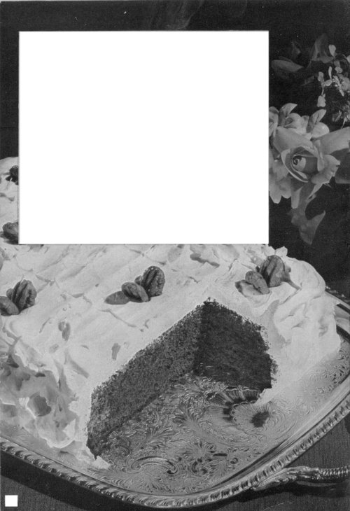 Marshmallow Devil’s Food Cake