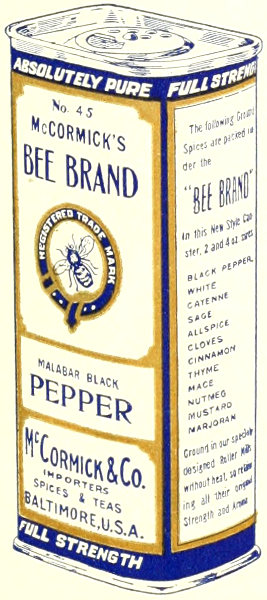 McCormick’s Bee Brand Pepper
