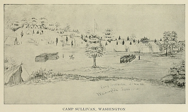 ILLUSTRATION. CAMP SULLIVAN, WASHINGTON