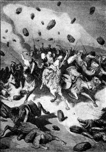 DESTRUCTION OF THE ARMY OF THE AMORITES.