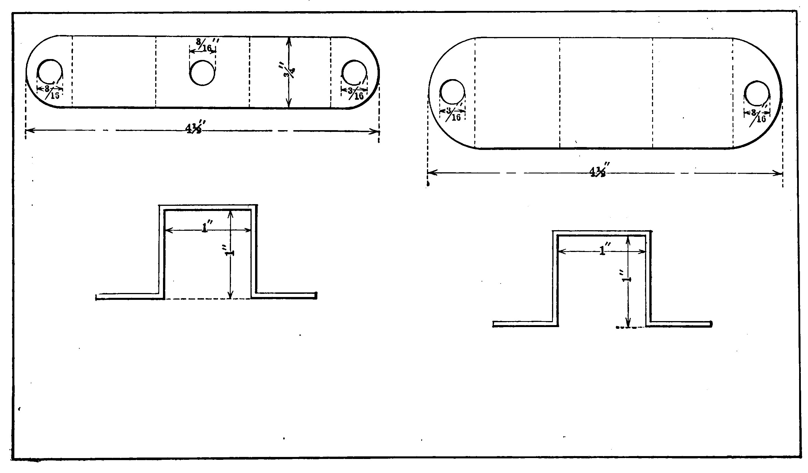 Fig. 17.—Rudder Sockets, or Clamps.