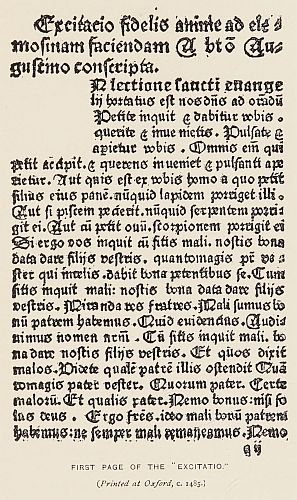 FIRST PAGE OF THE EXCITATIO.
