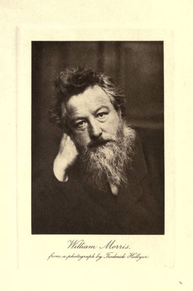 William Morris. from a photograph by Frederick Hollyer.