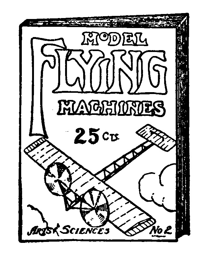 Book Cover Model Flying Machines