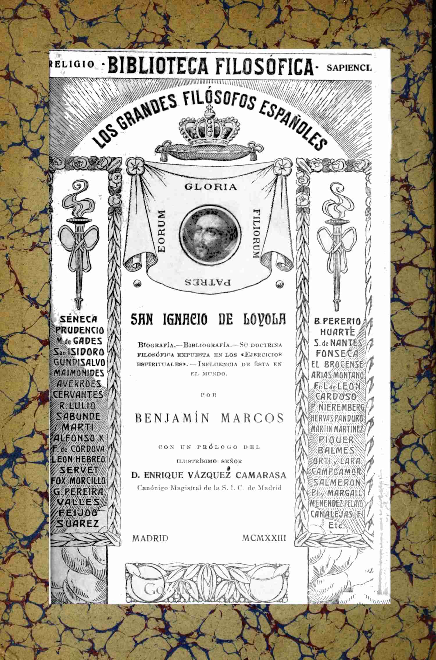 The Project Gutenberg eBook of San Ignacio De Loyola, por Benjamín Marcos.