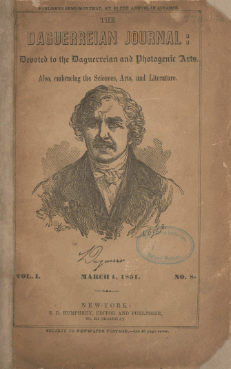 The Daguerreian Journal, V1N2, by S. D. Humphrey