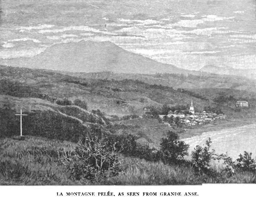 La Montagne Pele, As Seen from Grande Anse. 