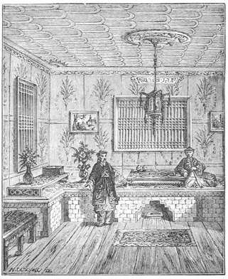 PARLOR OF CHINESE HOUSE