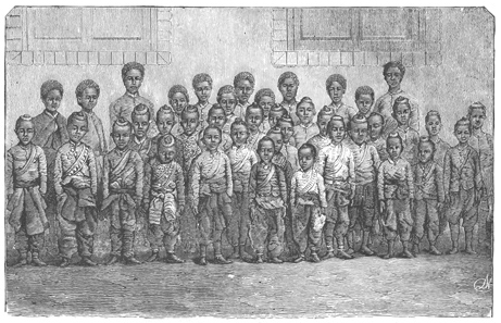 CHILDREN OF THE LATE FIRST KING OF SIAM