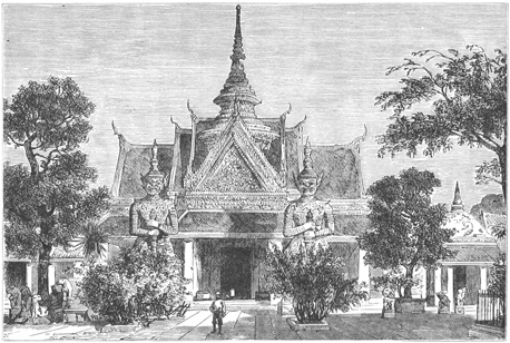 HALL OF AUDIENCE, PALACE OF BANGKOK.