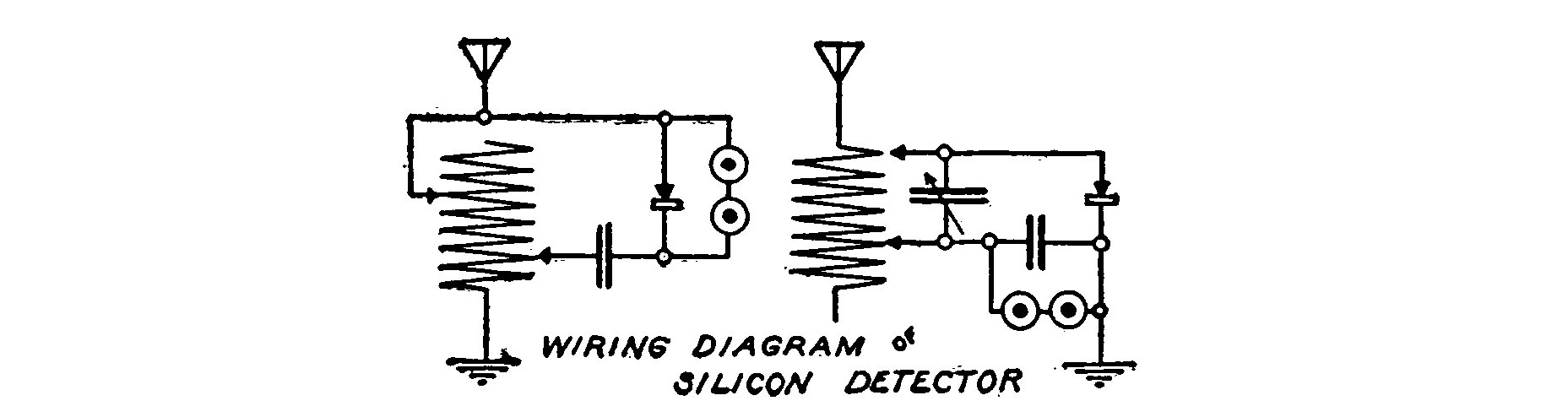 Fig. 108. Silicon Detector Circuits.