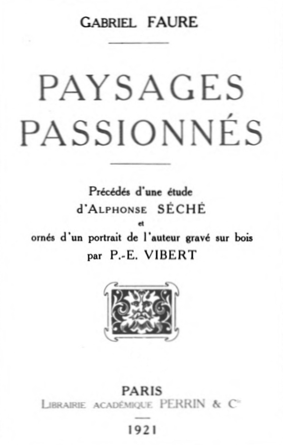 au caprice du vent nocturne pour piano 1919 Maurice Pesse 