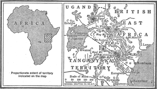 map of the elephant country