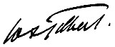 W. S. Gilbert signature