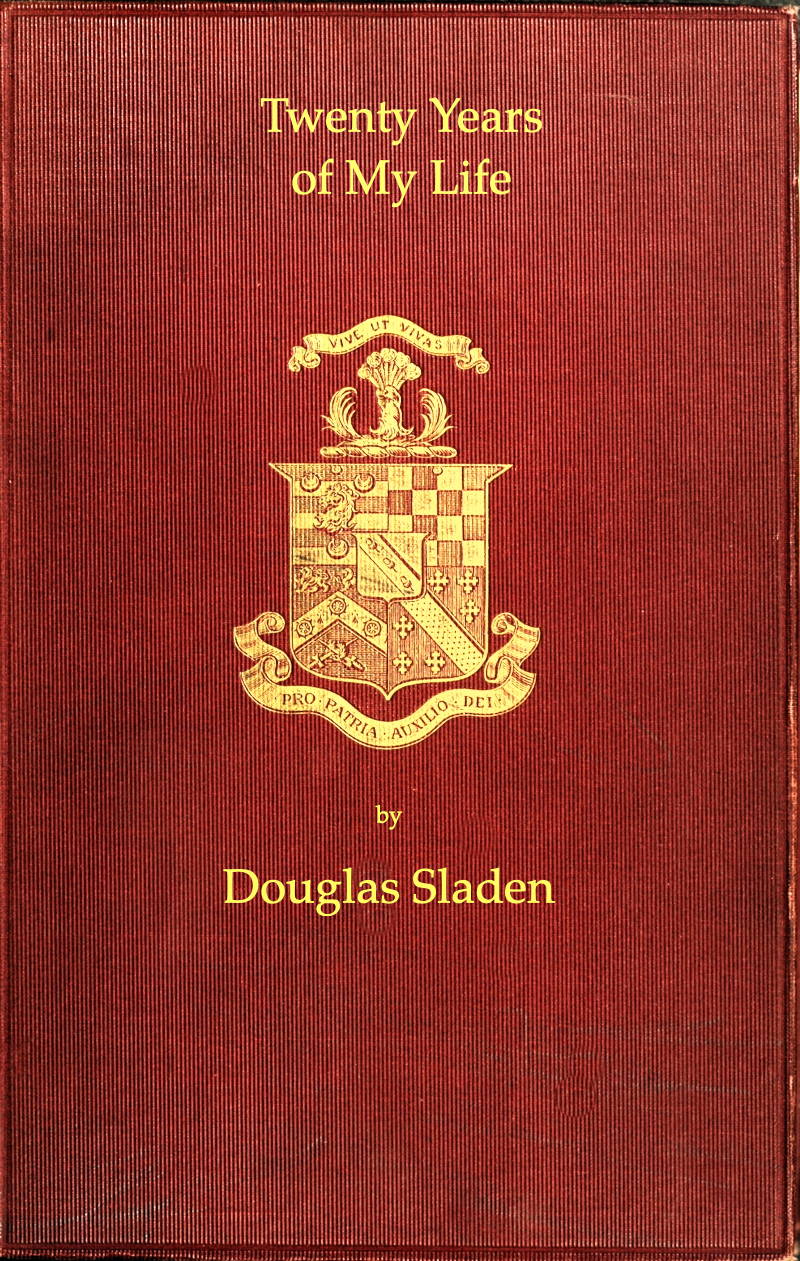 Twenty Years of My Life, by Douglas Sladen—A Project Gutenberg eBook image pic