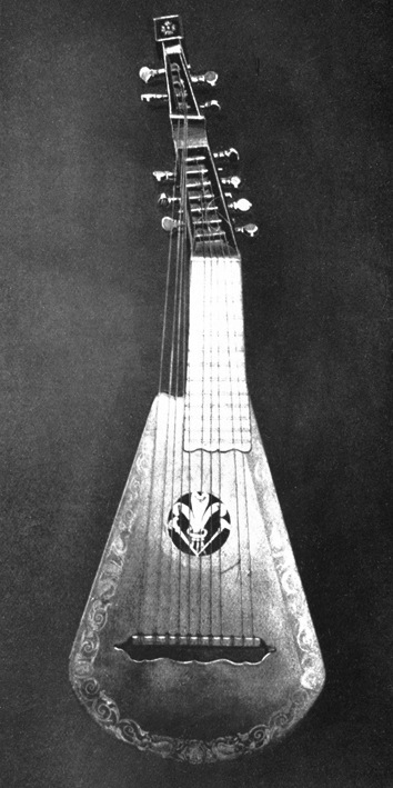 Illustration: Harp Theorbo