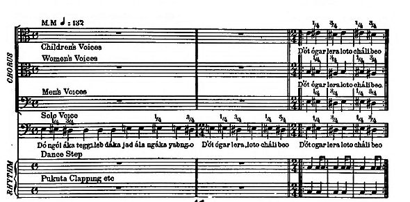 Le Carnaval des Animaux” No. 5, “L'Eléphant” Sheet music for Piano,  Contrabass (Solo)