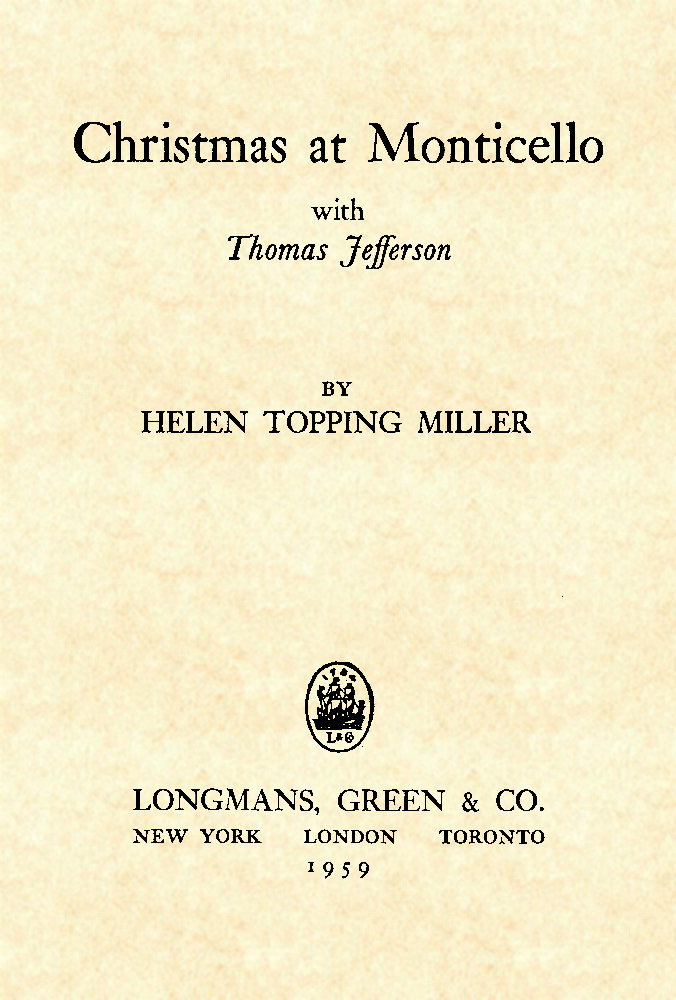 Christmas at Monticello