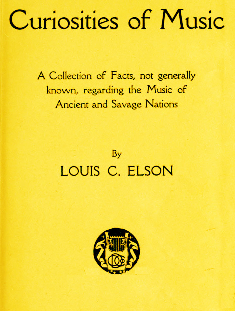 Portrait Chinois En Anglais If I Were Curiosities of Music, by Louis C. Elson—a Project Gutenberg eBook