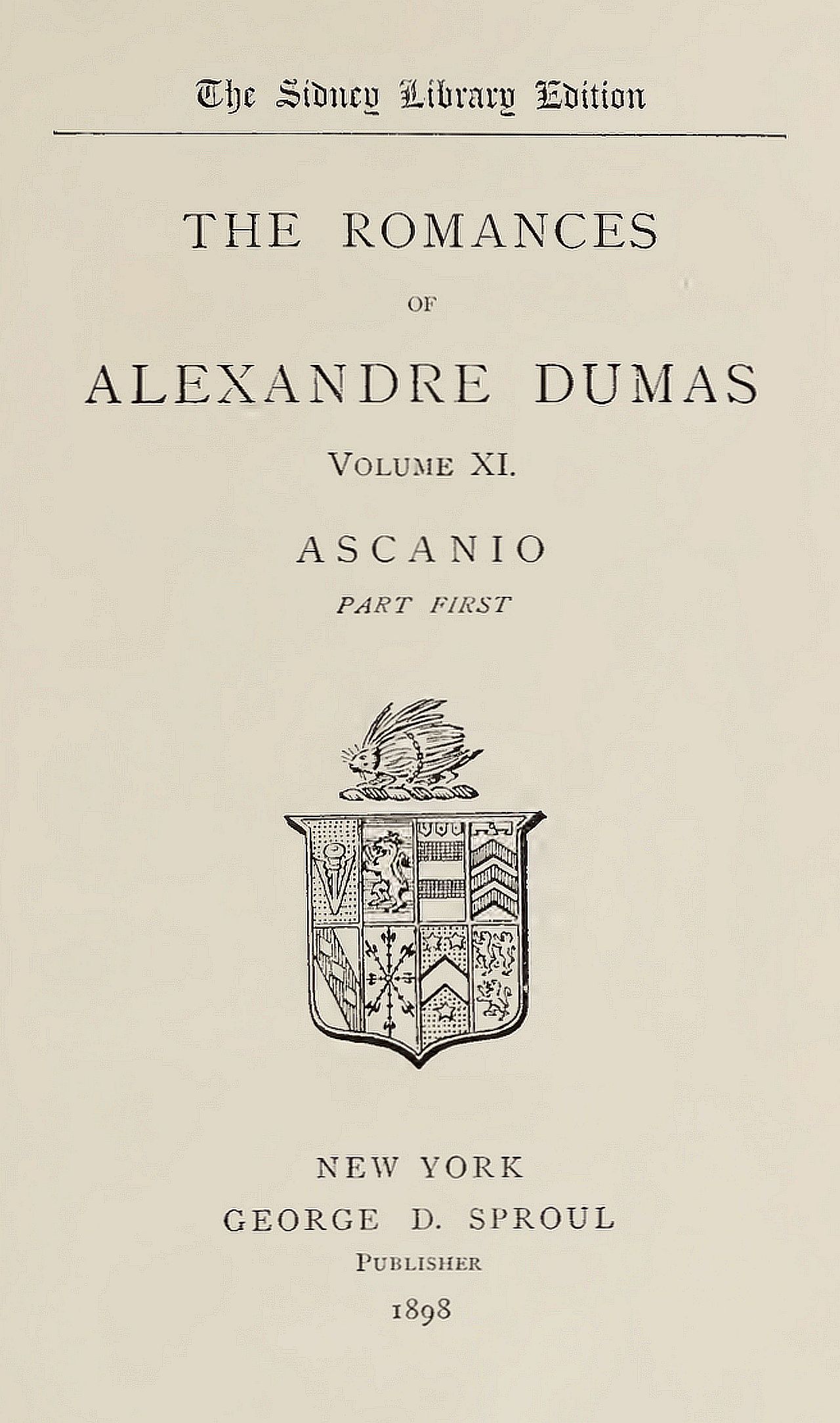 The Project Gutenberg eBook of Ascanio, by Alexandre Dumas. photo